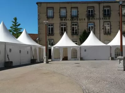 Tente pagodes à Clermont-Ferrand