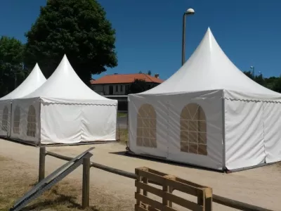 Tente pagodes à Clermont-Ferrand