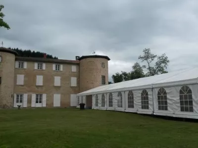 Tente de réception Puy-de-Dôme