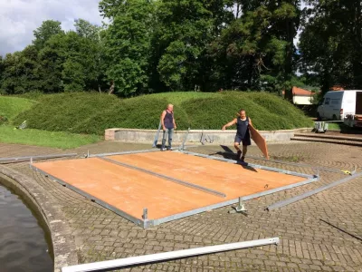 Tente pagodes à Clermont-Ferrand