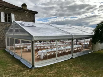 Location de tente de mariage Clermont-Ferrand